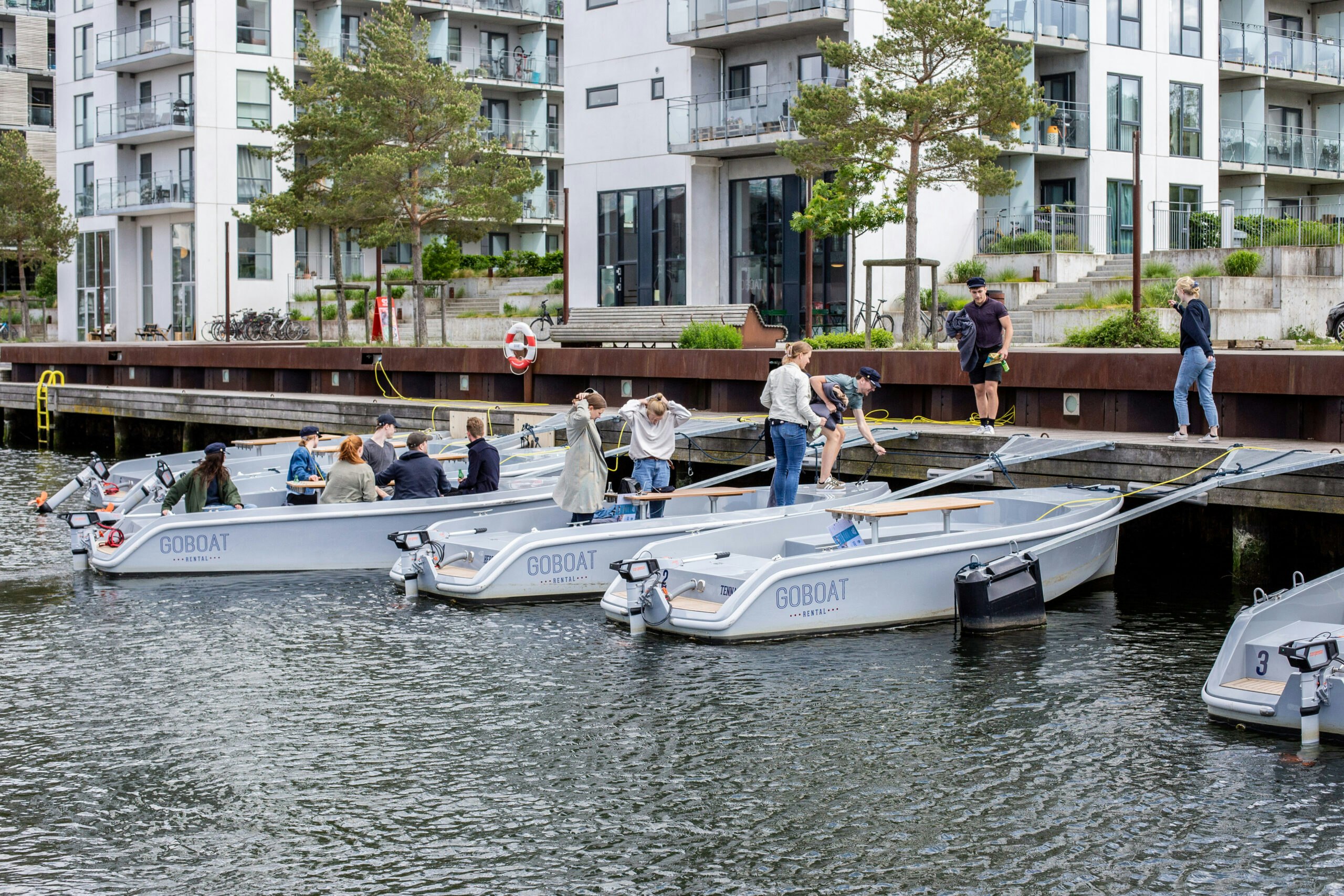 GoBoat dock in Odense