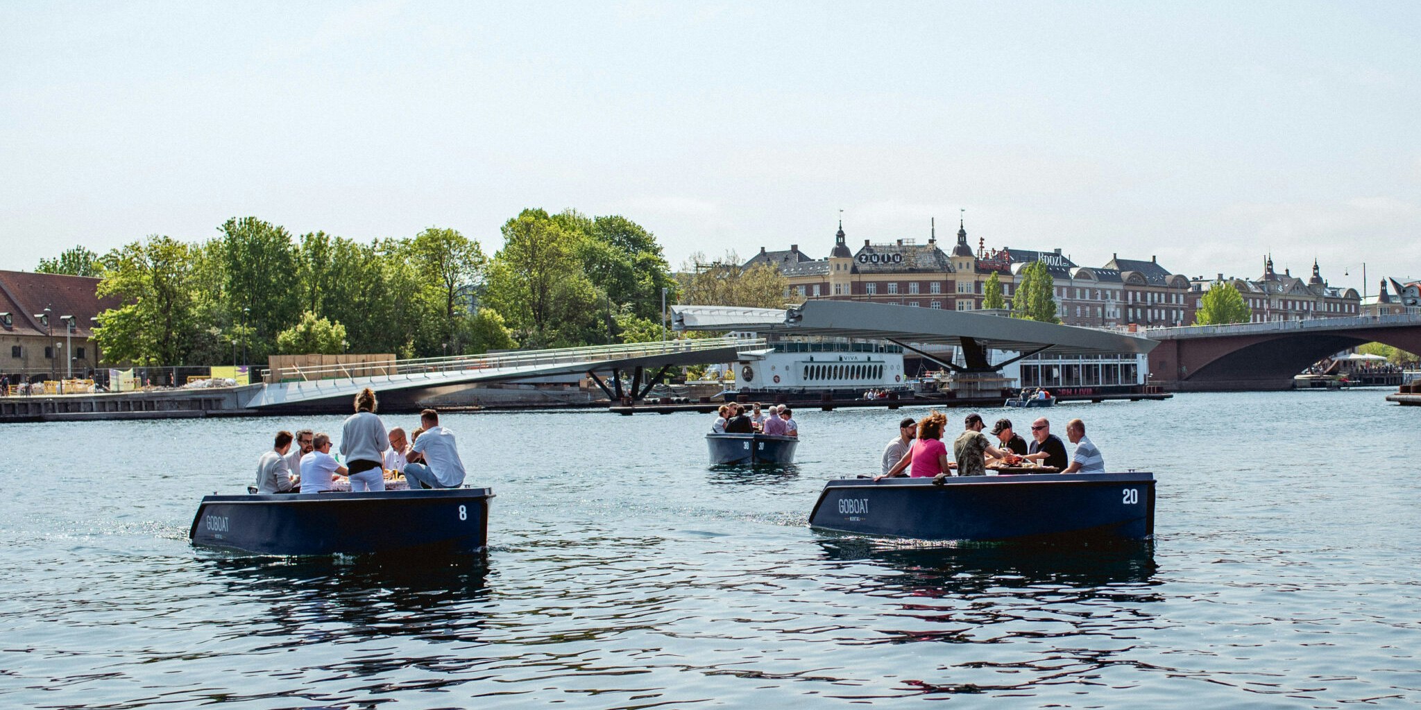 Copenhagen Harbour Canals Companies Meeting Room Fun Creative Employees Events Boat Rental GoBoat