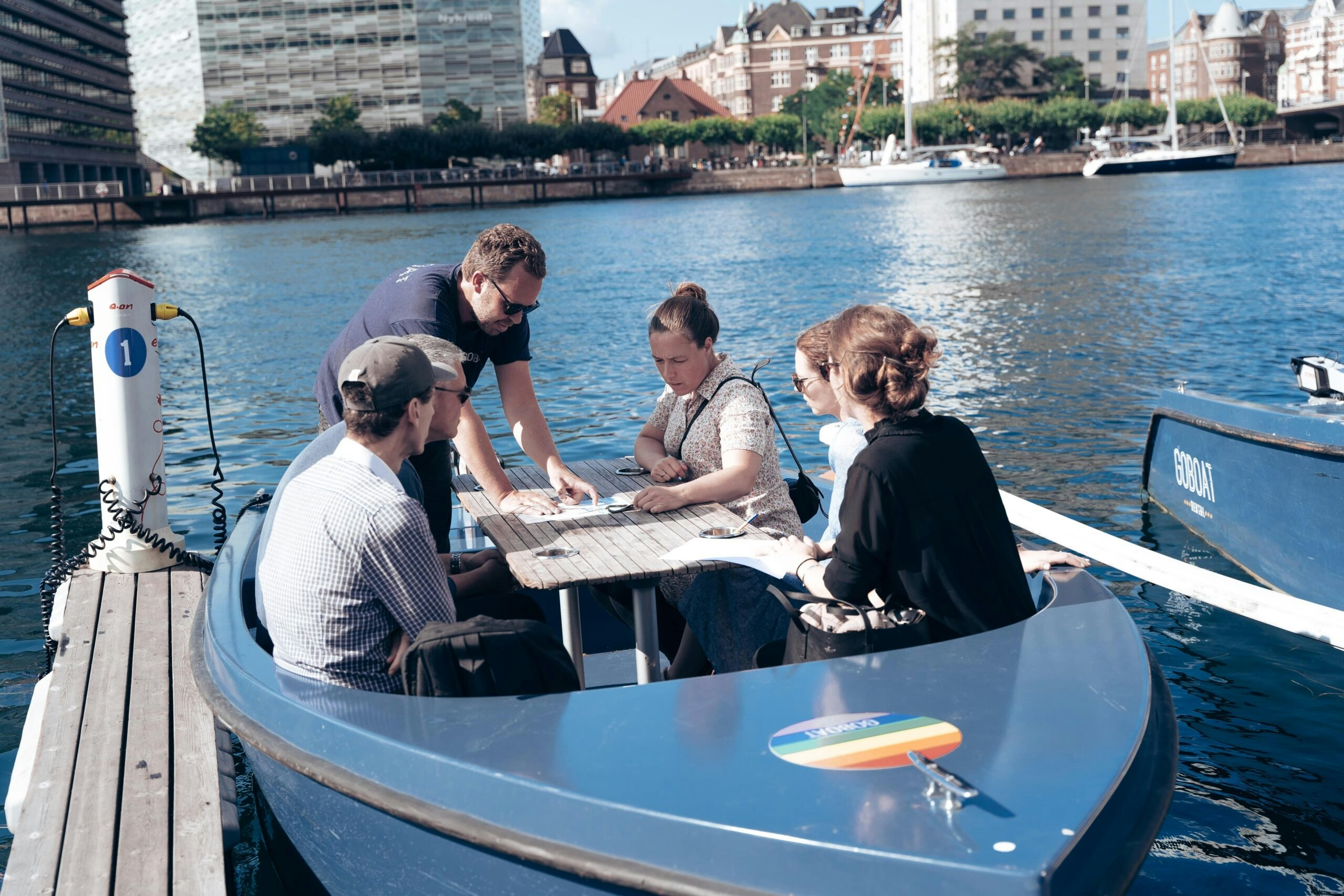 Copenhagen Harbour Friends Boat Rental Picnic Water GoBoat