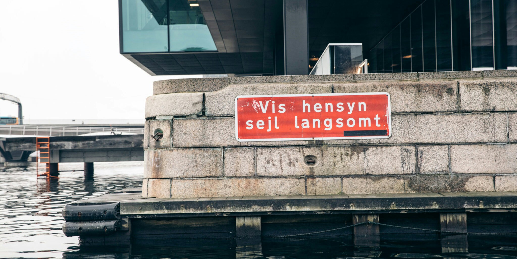Copenhagen Harbour Water Marine Traffic Regulations Sign Canals GoBoat