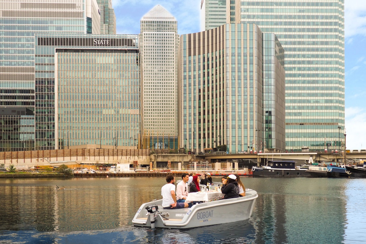 Boat Rental In Canary Wharf GoBoat UK