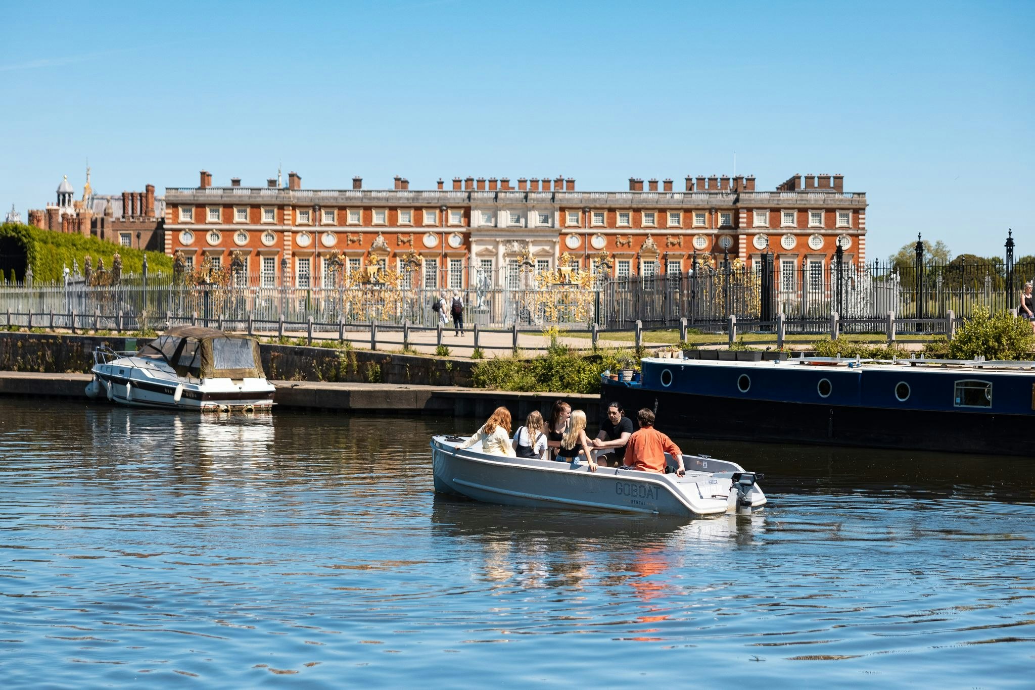 GoBoat at Hampton Court Palace