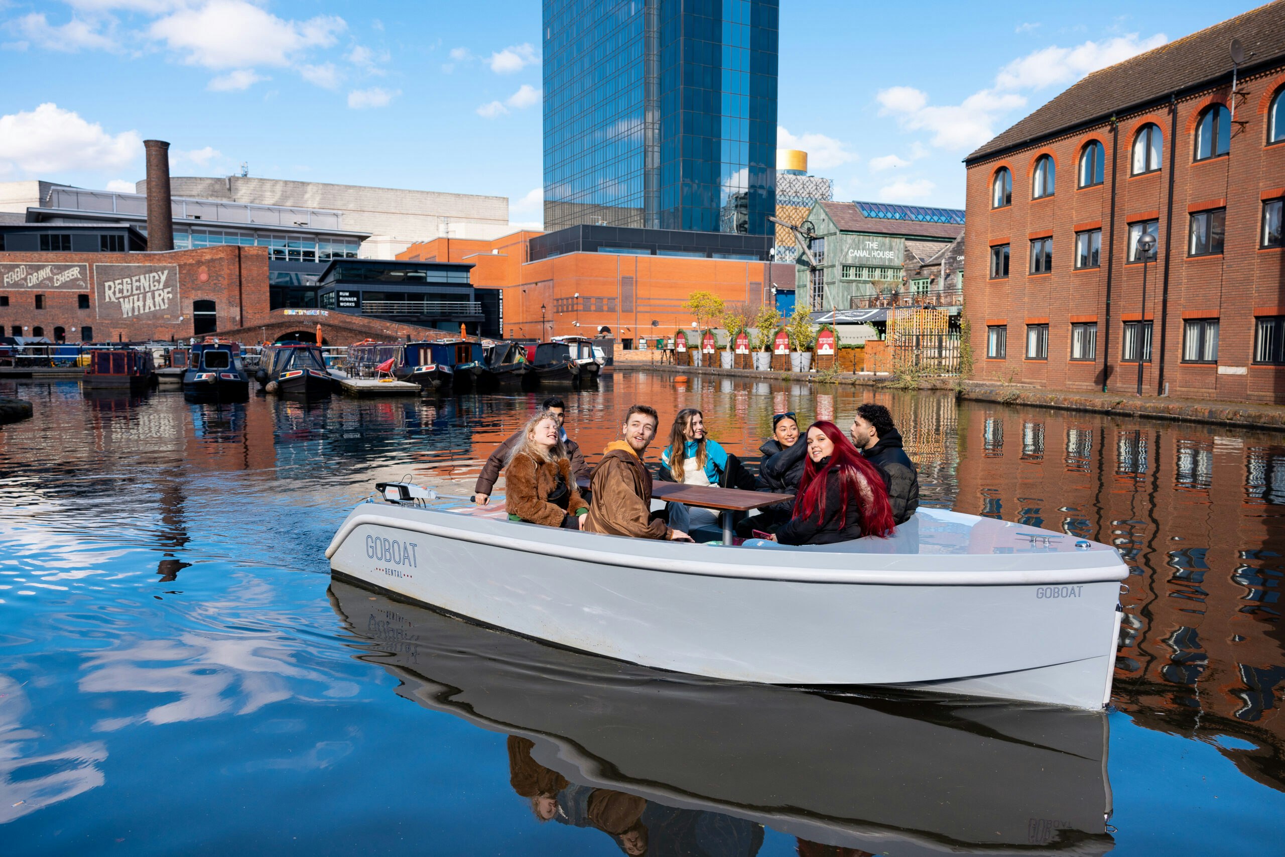 Views of Birmingham from GoBoat