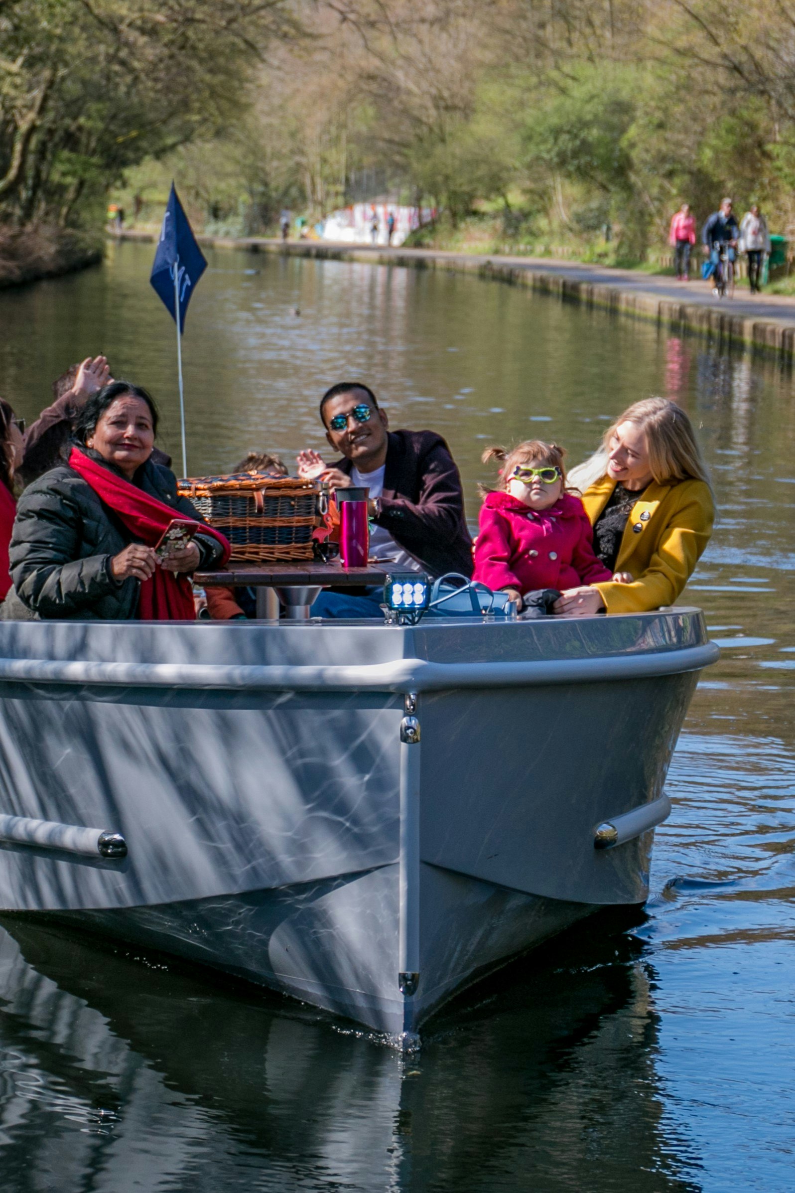 Family on a GoBoat