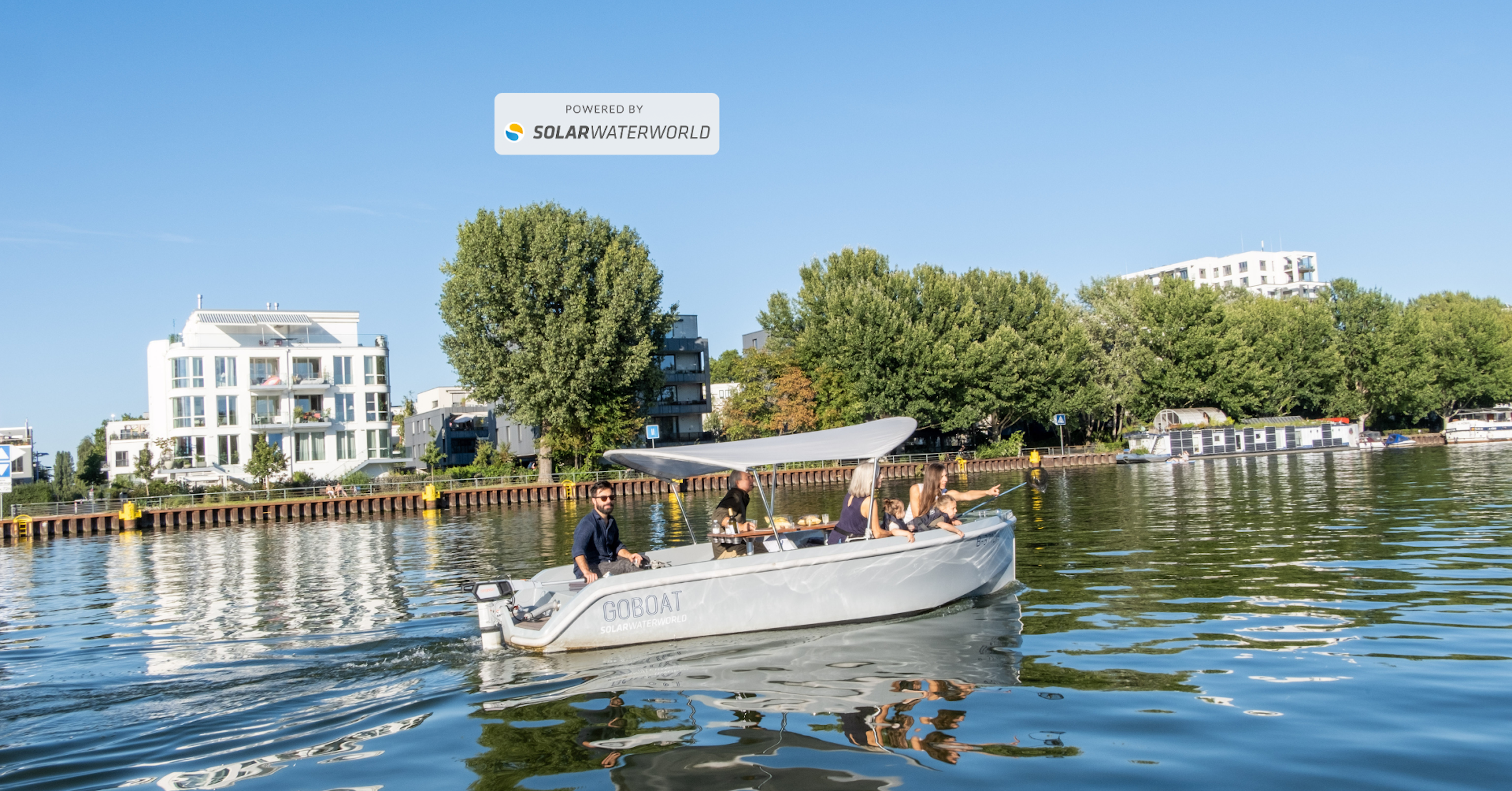 Rent a boat on the Spree Berlin GoBoat